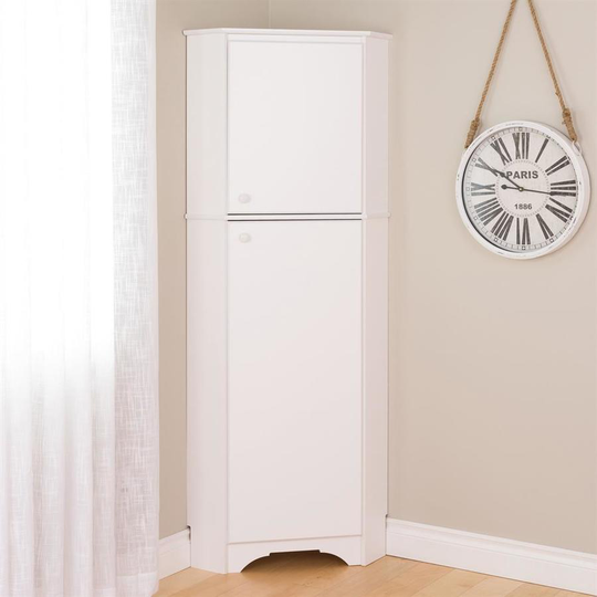 Prepac Elite White China cabinet