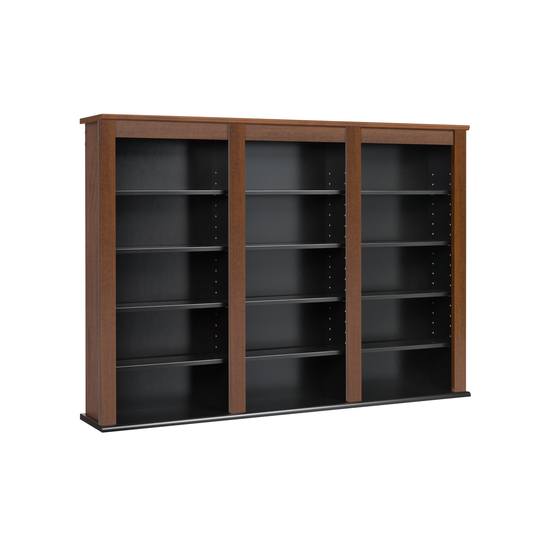 Prepac Furniture Triple Wall Mounted Multimedia Storage