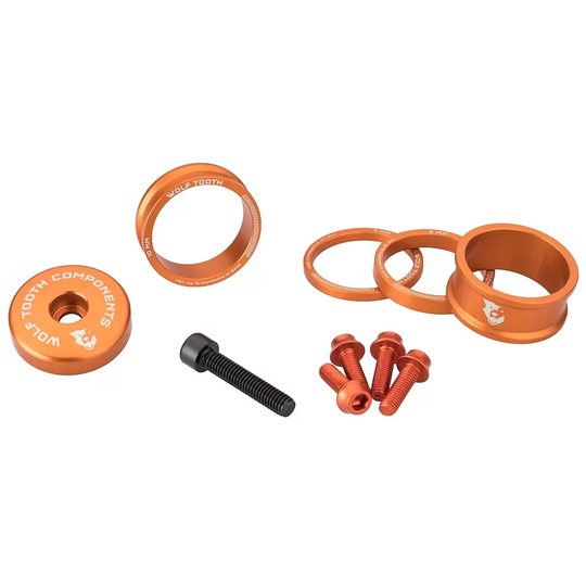 Wolf Tooth Anodised Bling Kit - Orange