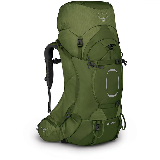 Osprey Aether 55 Backpack SS21 - Large/Extra Large} - Garlic Mustard Green