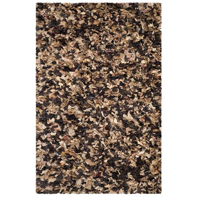 Safavieh Shag Brown and Multi-Colored Area Rug, SG951B-6