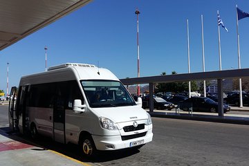 Chania Airport to Maleme transfer 15person-Wheechair,Scooter,Stroller Accessible
