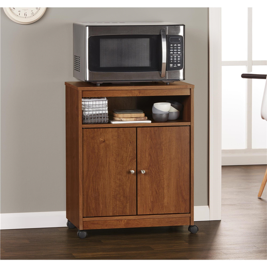 Ameriwood Home Ameriwood Landry Microwave Cart - Black