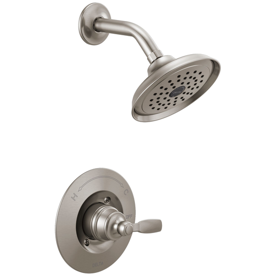 Delta Woodhusrt Shower Faucet with Shower Head - Stainless Steel
