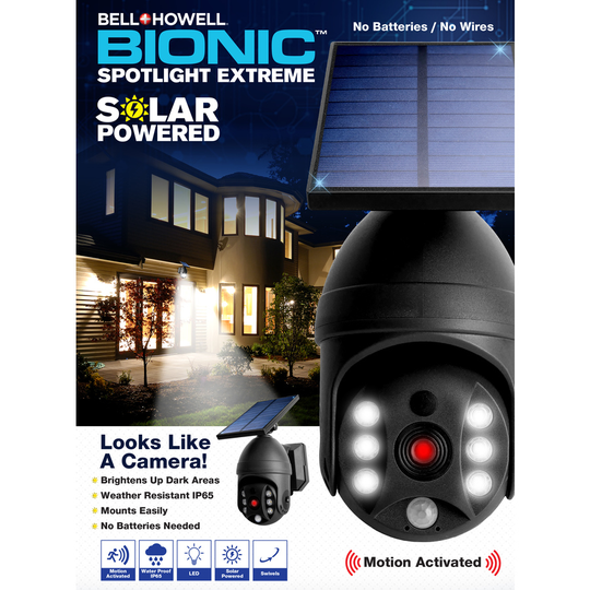 BELL + HOWELL Solar Bionic Spotlight Extreme