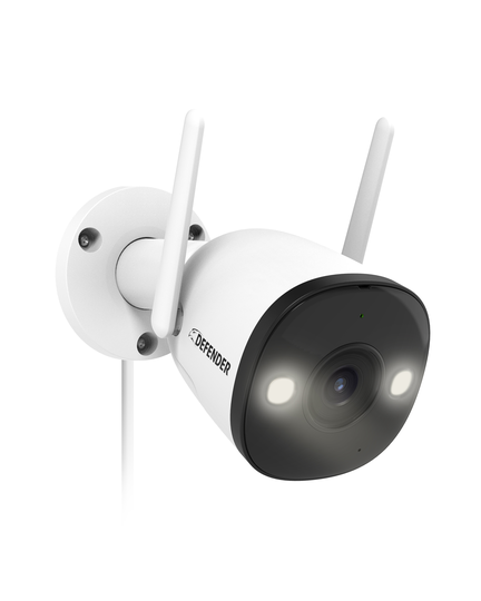 Defender Guard Pro 2K Wi-Fi Plug-In IP Outdoor Security Camera with SD Card
