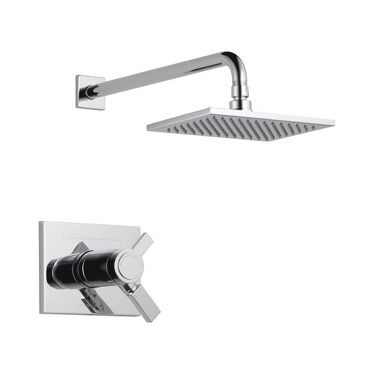 Delta Vero 17T Series Shower Trim with Shower Head - Chrome