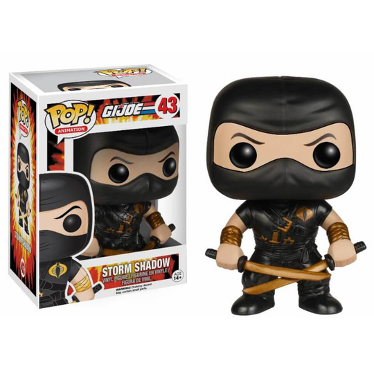 G.I. Joe Storm Shadow Ltd Edition Black Costume Funko Pop! Vinyl