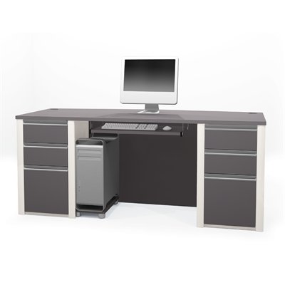 Bestar 938 Connexion Executive Desk Set, 93850-59