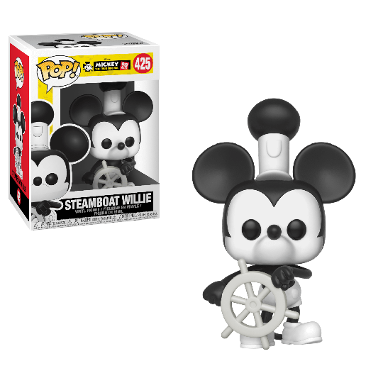 Disney Mickey's 90th Steamboat Willie Funko Pop! Vinyl