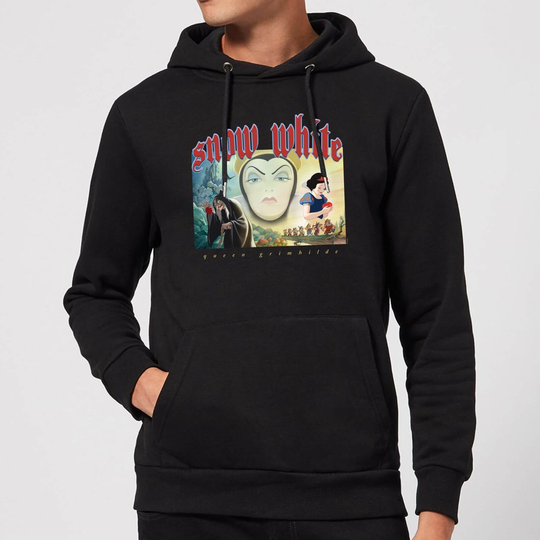 Disney Snow White And Queen Grimhilde Hoodie - Black - S - Black