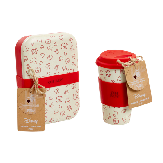 Funko Homeware Disney Oh Boy Bamboo Lunch Box & Mug Set