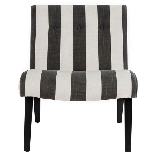Safavieh Mandell Chair - Black/White