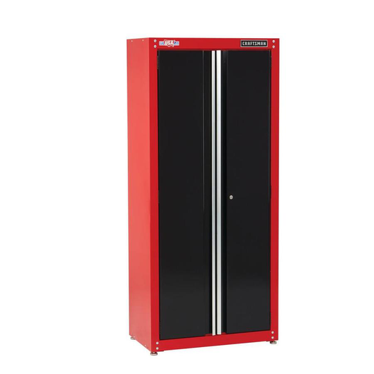 CRAFTSMAN 32-in W x 74-in H Freestanding Garage Storage Cabinet