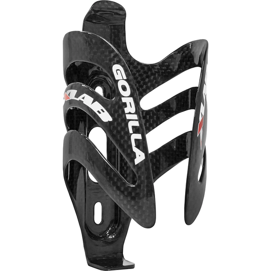 XLab Gorilla High Grip Carbon Bottle Cage - Gloss Black