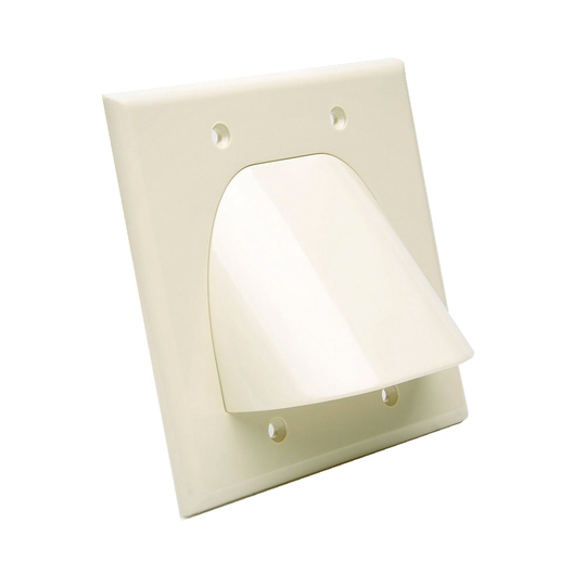 Digiwave Bulk Cable Pass Through Wall Plate