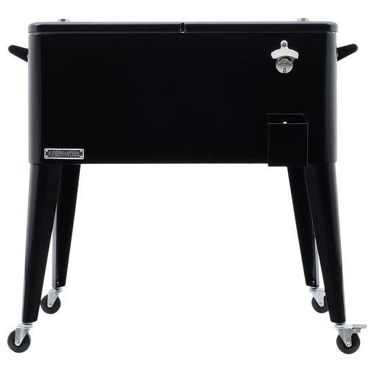 Permasteel Black Steel 75.7-L Wheeled Insulated Cart Cooler