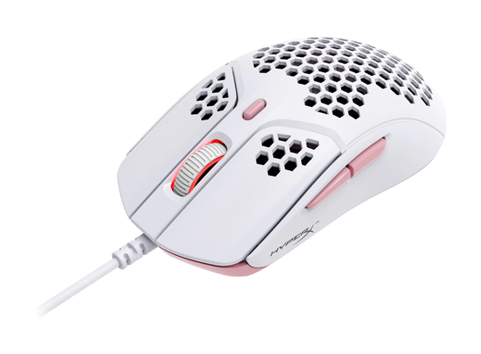 HyperX Pulsefire Haste - Gaming Mouse (White-Pink)