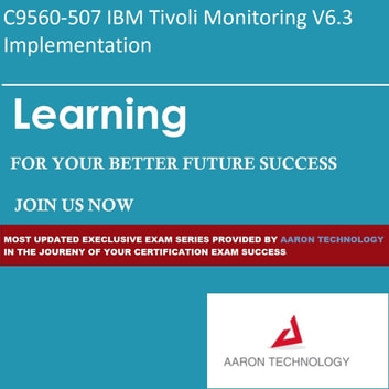 A Complete C9560-507 IBM Tivoli Monitoring V6.3 Implementation Professional Resume Publishing: Better IBM Jobs, Attractive Professional IBM Certified Aspirant Resume