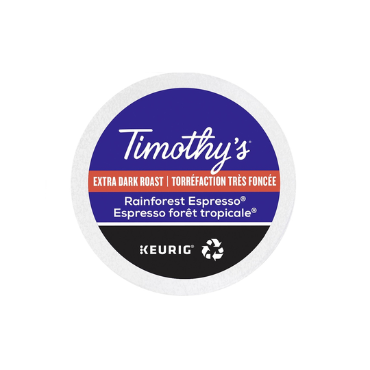 Keurig Timothy's Rainforest Espresso 96-Pack of K-Cup Coffee Pods