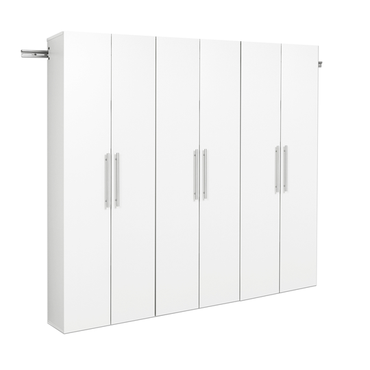 Prepac HangUps 3-Piece Storage Cabinet Set - 72-in - White