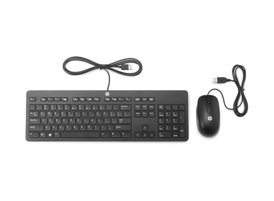 HP USB Business Slim keyboard and mouse set
