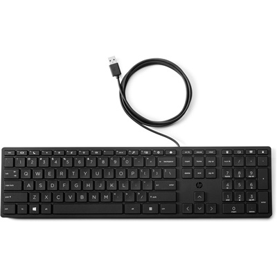 HP Wired Desktop 320K Keyboard - 9SR37UT#ABA