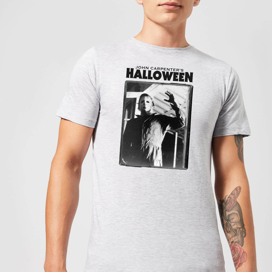 Halloween Framed Mike Myers Men's T-Shirt - Grey - S