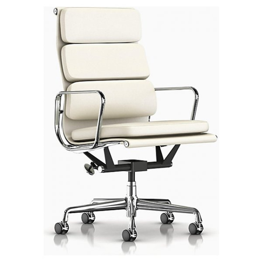Nicer Interior Eames Executive Office Chair - High Back - White
