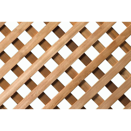Lowe's 1-in x 4-in x 8-ft Cedar Privacy Wood Lattice