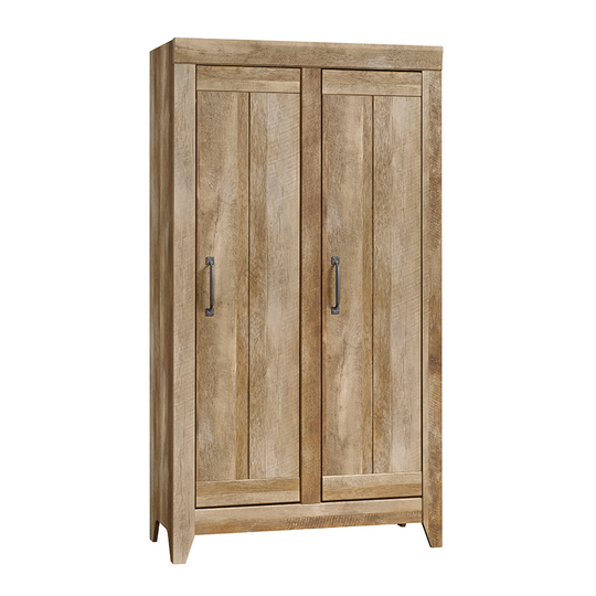 Sauder Craftsman Oak Wide Storage Cabinet