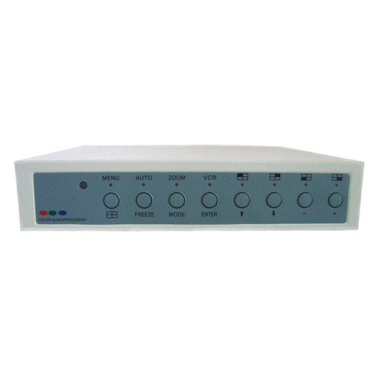 Seqcam 4-Channel Processor with Alarm and Remote
