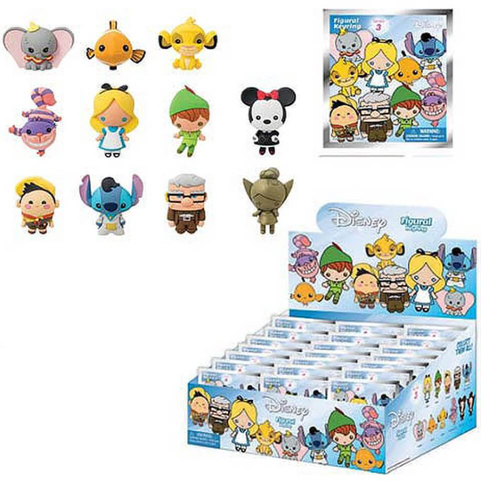 Disney Series 3 Figural Foam Mini-Figure Key Chain