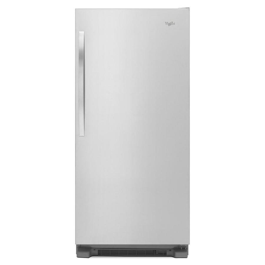 Whirlpool 30-in 17.7-cu ft Freezerless Refrigerator (Stainless Steel)