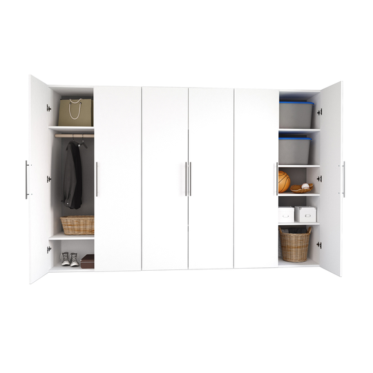 Prepac HangUps 3-Piece Storage Set - 108-in - White