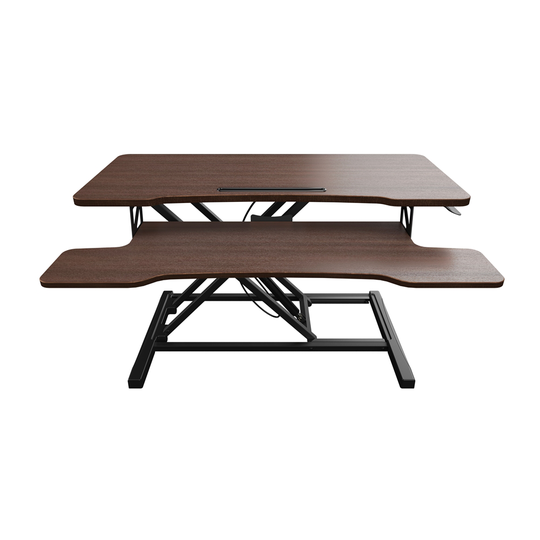 Algreen Elevate 36-in Brown Transitional Standing Desktop