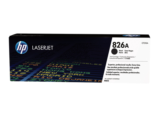 HP 826A (CF310A) Black Original LaserJet Toner Cartridge