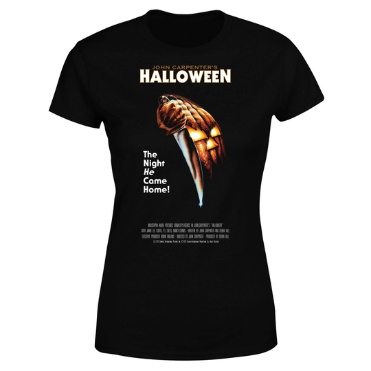 Halloween Poster Women's T-Shirt - Black - S