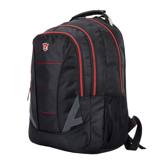Dukap Disruptor Black Executive Backpack for Laptops up to 15.6-in