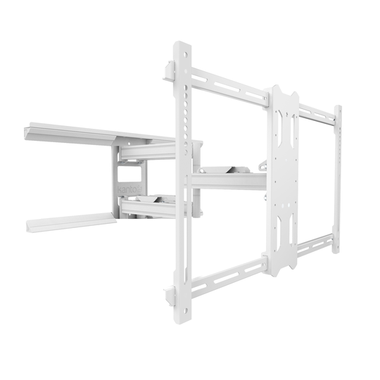 Kanto PDX680W Full Motion Mount for 39 to 80-in TVs - White