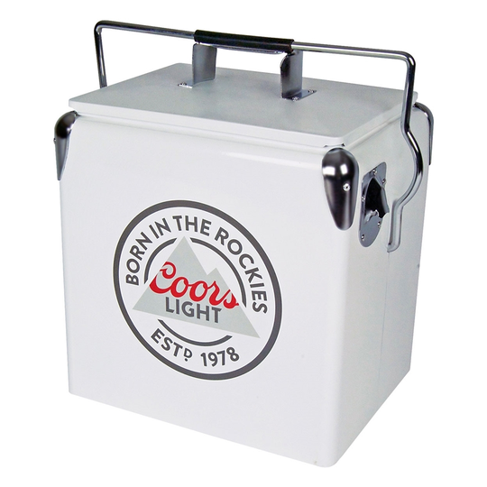 Coors Light 13-L Grey Insulated Chest Cooler