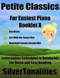 Petite Classics for Easiest Piano Booklet X