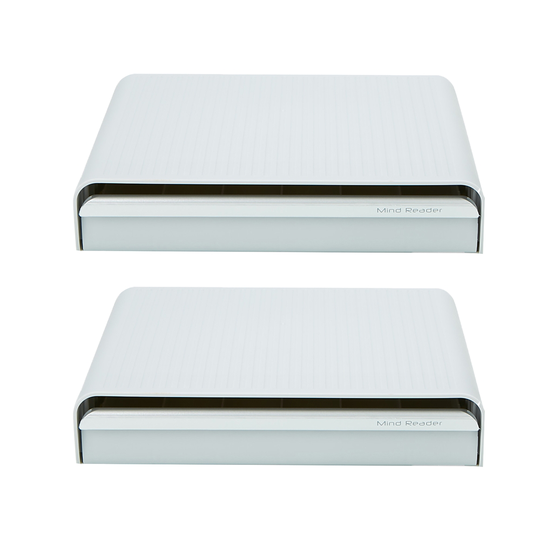 Mind Reader Grey 1-Drawer Single-Serve Coffee Pod Holder - 2-Piece