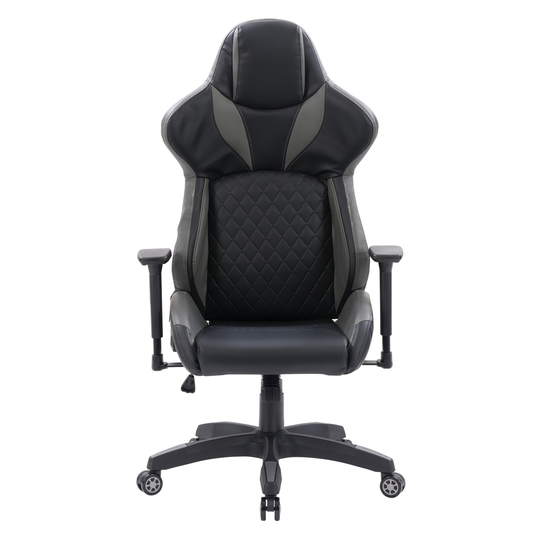 CorLiving Reaper Black and Grey Ergonomic Adjustable Height Swivel Desk Chair