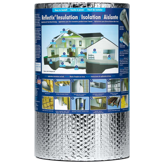 Reflectix Double Reflective Roll Insulation with Staple Tab (16-in x 25-ft)