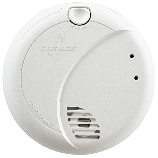 First Alert Hardwired 120-Volt Smoke Alarm with Battery Back-Up