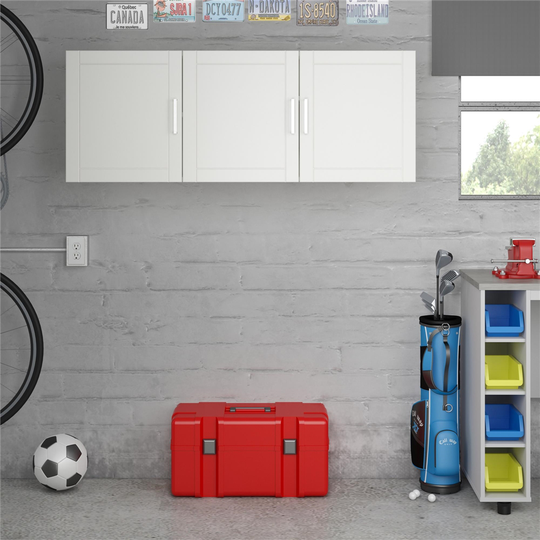 System Build Callahan Wall Cabinet - 12.44-in x 23.43-in x 23.68-in - White