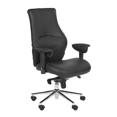 Safavieh 45.3-in Black Irving Desk Chair