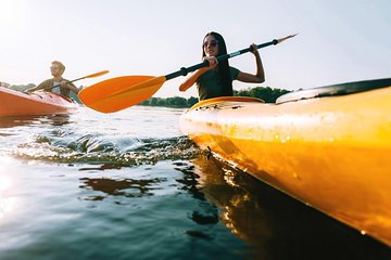 Bicycle and Kayak SUP Tour in Palma
