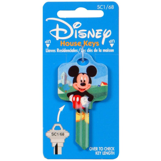 Hillman #68 Disney Mickey Mouse Key